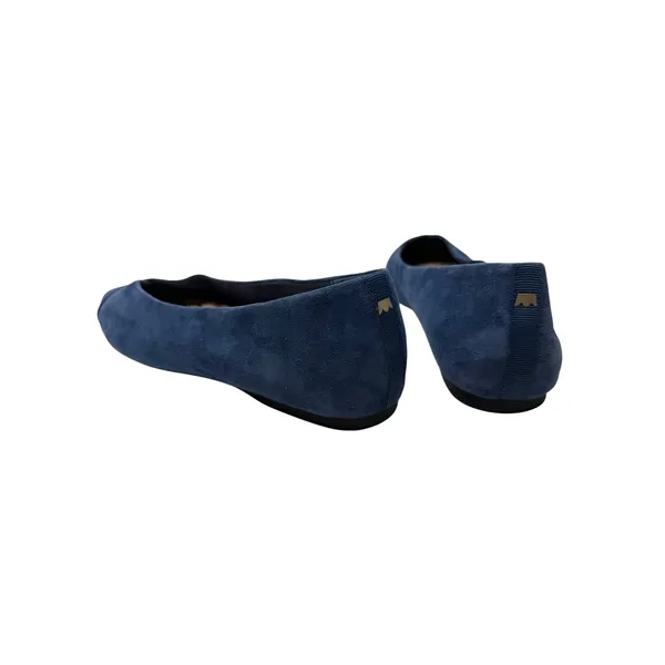 Birdies The Goldfinch Pointed Toe Suede Ballet Flats Indigo Blue Size 8 - Image 9