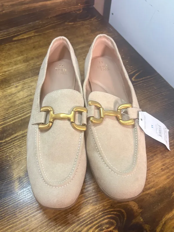 Time and tru tan buckle loafers size 11 - Image 3
