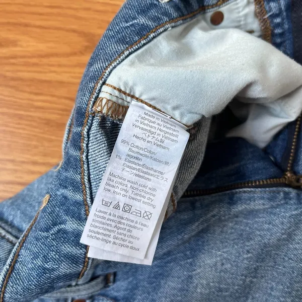 Madewell The Perfect Vintage Crop Raw Hem Jeans Size 28 - Image 9