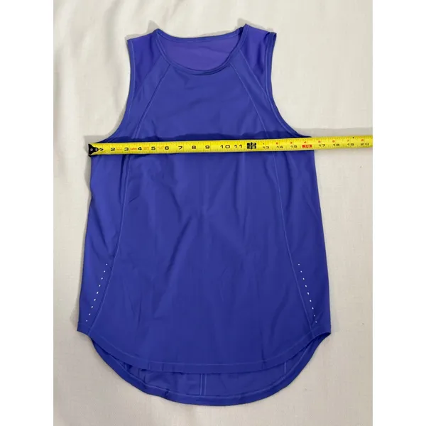 Lululemon Purple loose fitting tank size 4 - Image 4