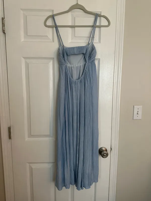 Abercrombie Blue Midi Dress - Image 2