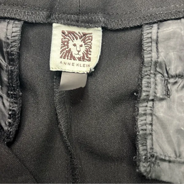Anne Klein Black Flare Pants Sz M/ 10 - Image 4