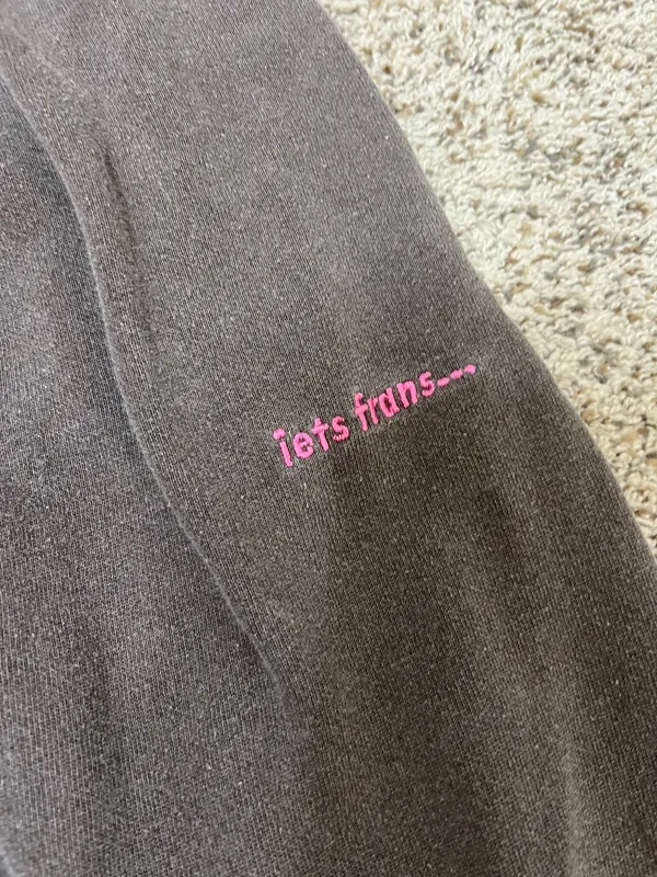 Brown & pink iets Fran’s jogger Gray - Image 3