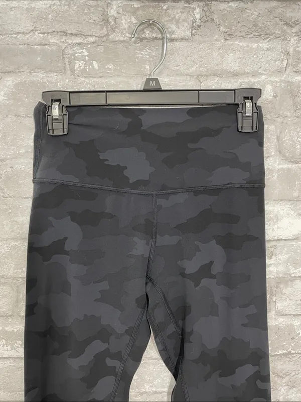 Lululemon Align Pant II 25" Heritage 365 Camo Deep Coal Multi - Image 3