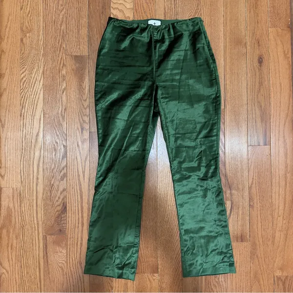 Tuckernuck Green Velvet Ashford Pants Size Small - Image 3
