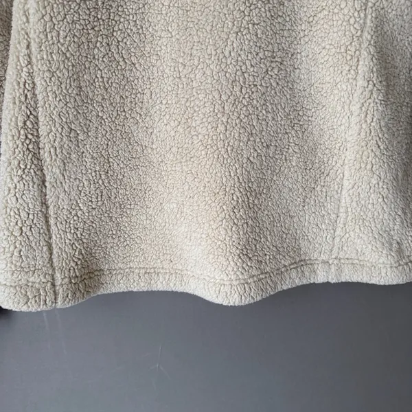 The‎ North Face sz S cream fleece jacket - Image 10