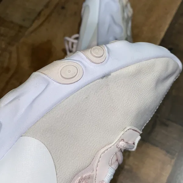 Nike React Element 55 Pale‎ Pink White Running Shoes size 11 woman’s sneakers - Image 7
