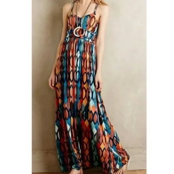 Anthropologie Maeve Noetzie maxi dress size S - Image 3