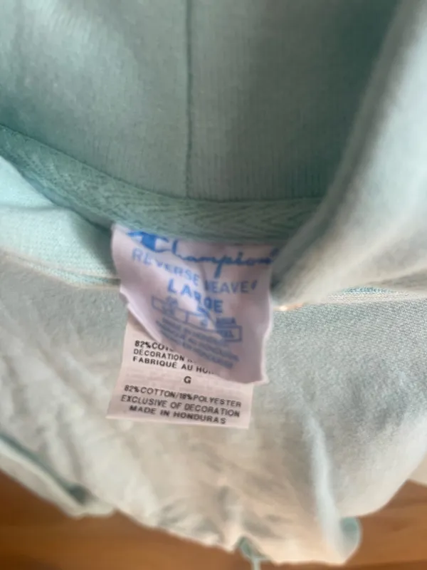 Cropped Champion Hoodie - Image 3