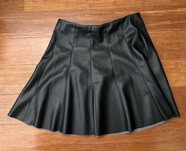 🐍🖤 House of Harlow 1960 leather skirt - Image 2
