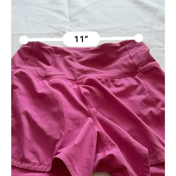 Lululemon Speed Up High Rise Short 4" Lined Size 2 Sonic Pink SNCP Run Gym - Image 6