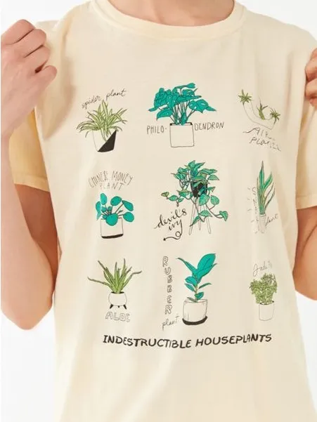 Urban Outfitters Indestructible Houseplants Graphic T-Shirt - Image 2