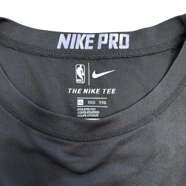 Nike Pro Combat Dri-Fit Training Tee Black XXL - Image 5