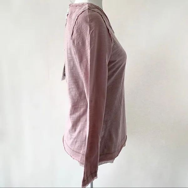 Mur Mur Monoreno Boutique Pink Long Sleeve Tee - Image 6