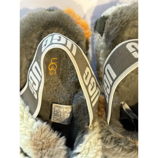 Ugg Fluff Yeah Slide Slipper Sandals 1118164 Olive Cali Women’s Sz 8 - Image 6