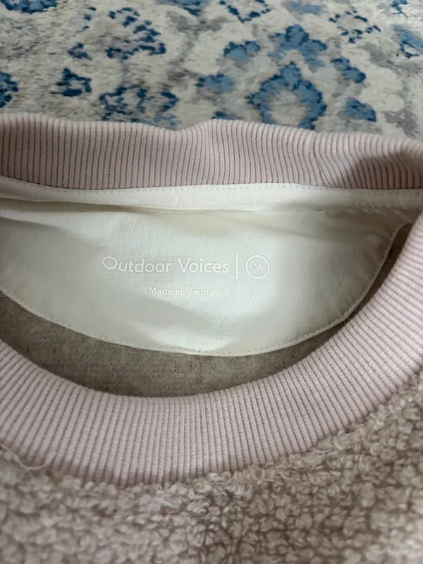 Outdoor voices tan crew neck - Image 2