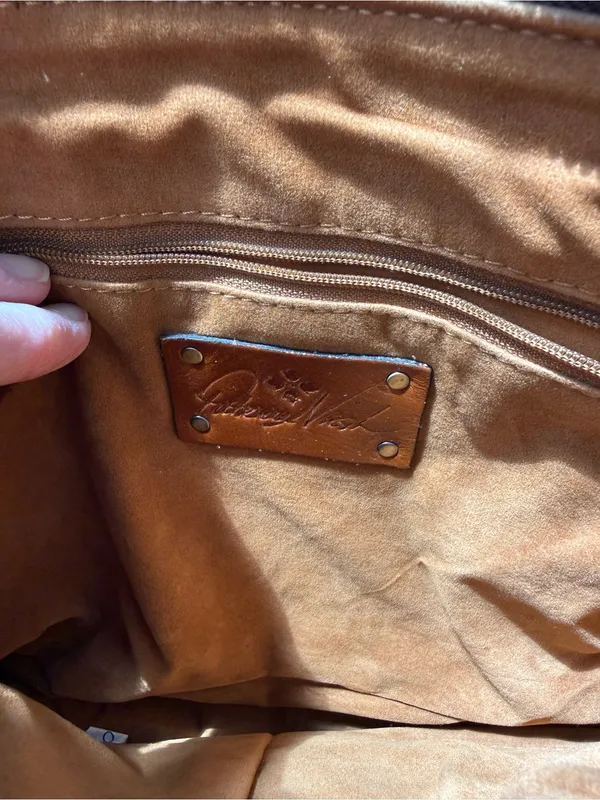 Patricia Nash Tooled Leather Crossbody - Boho Western Charm - Image 5