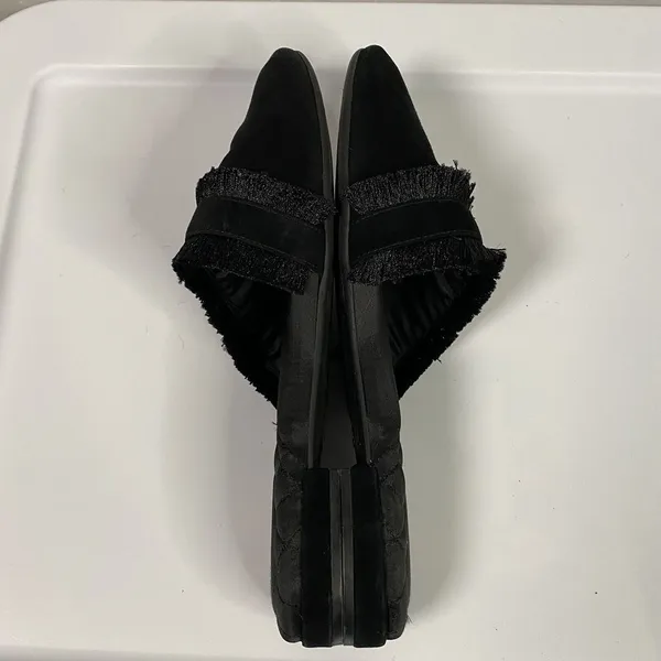 Birdies Women's Elegant Slip On‎ Mule House Slippers 9.5 Black - Image 10