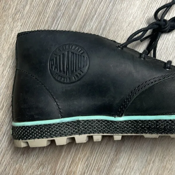 Palladium Leather Ankle Chuka Boots Size 7.5 - Image 13