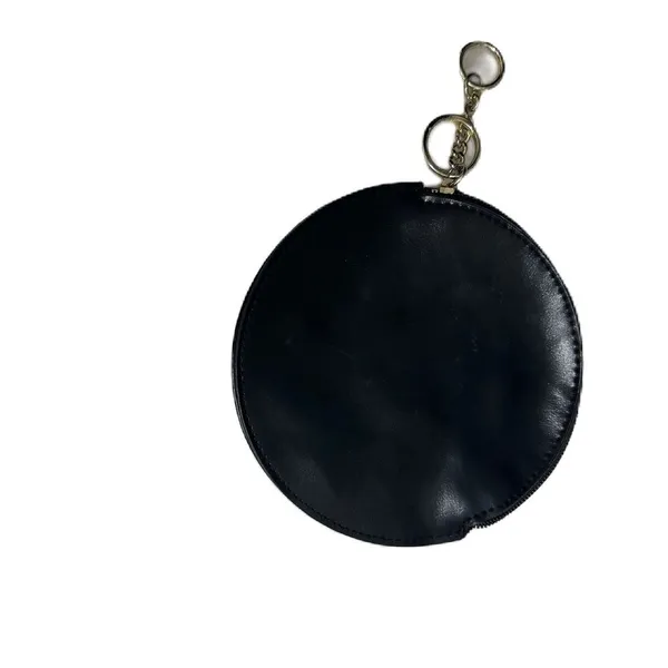 PINK - Victoria's Secret Round Wristlet Coin‎ Purse Key Chain Clutch Cosmetics Bag Charm - Image 3