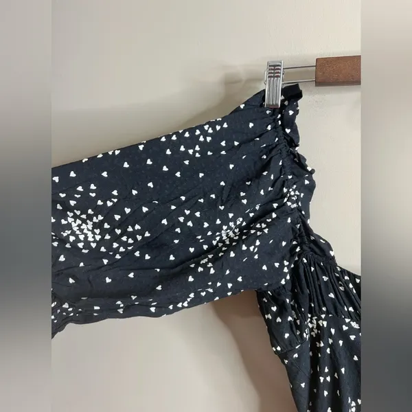 Anthropologie heart mini dress size xs - Image 7