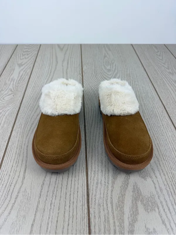 Koolaburra by UGG Women's Tizzey Platform Slip-on Cozy Slipper US5 Chestnut $80 - Image 2
