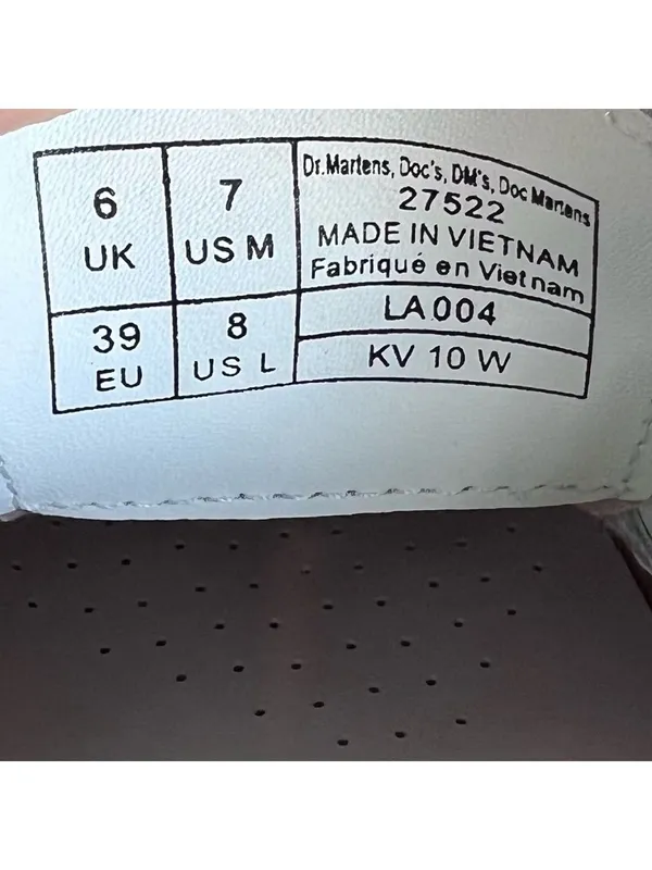 Dr. Martens NEW Unisex 1461 Smooth Leather Pride Oxford Size 8 or 7 #631 - Image 10