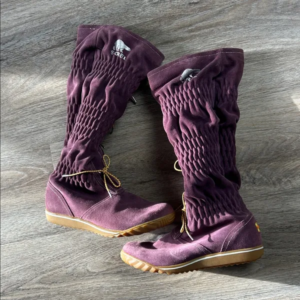 Sorel Forenzy Water Resistant Suede & Wool Lined Winter Boots Size 6 - Image 13