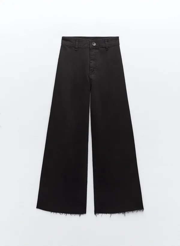 ZARA High Waist Marine Jeans - Image 2