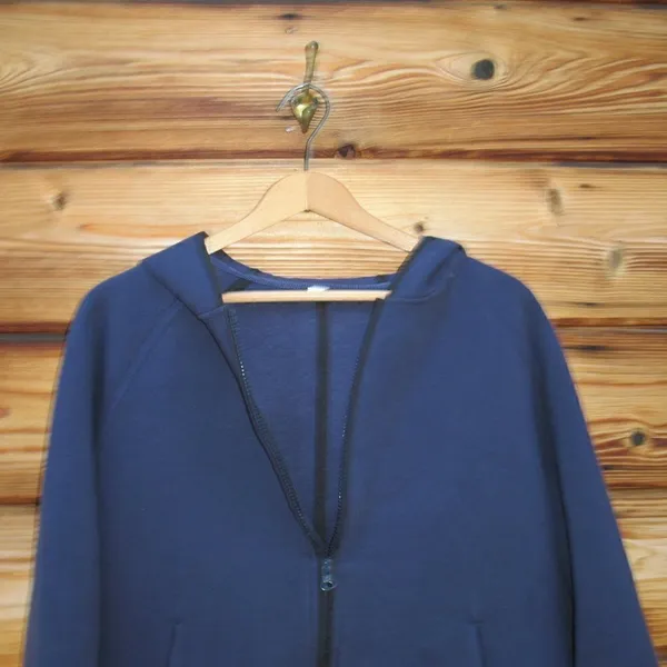 Lululemon City Bound Hoodie Deep Indigo / Heathered Deep Indigo - Image 6