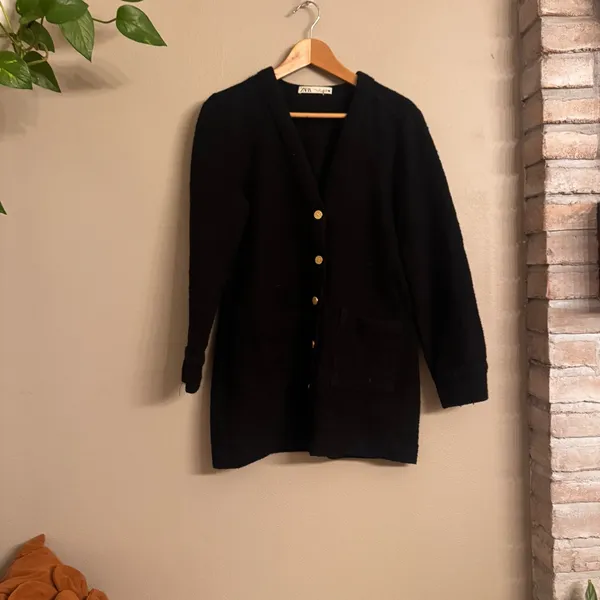 ZARA Elegant Cardigan Sweater Dress‎ - Image 2