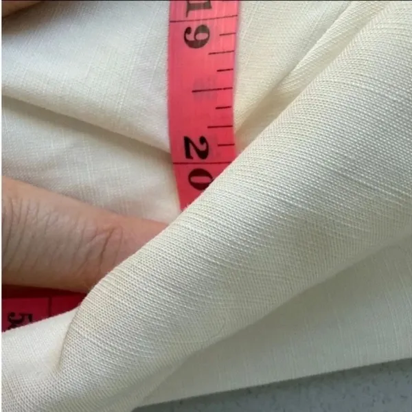 & OTHER STORIES Linen Blend Tie-Front Shirt Blouse - Image 7
