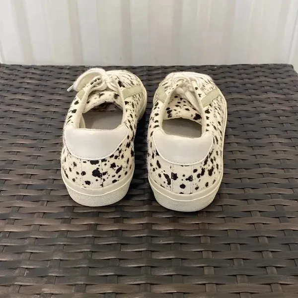 Madewell sidewalk splatter paint calf hair sneakers women’s size 8 - Image 3