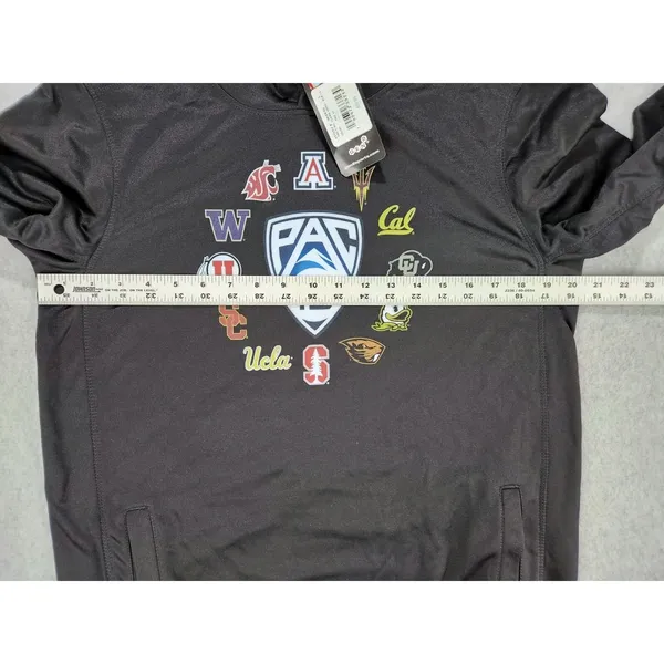 Fanatics PAC 12 Conference Hoodie Youth Large‎ 12/14 Black Football NCAA Team Logo Shirt - Image 6