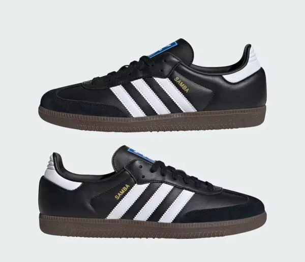 Black Samba Adidas OG Shoes - Image 2