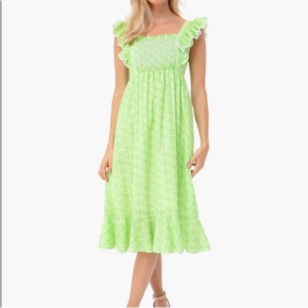 NWT Tuckernuck Lemon Grove MIDI Sundress Sz M - Image 6