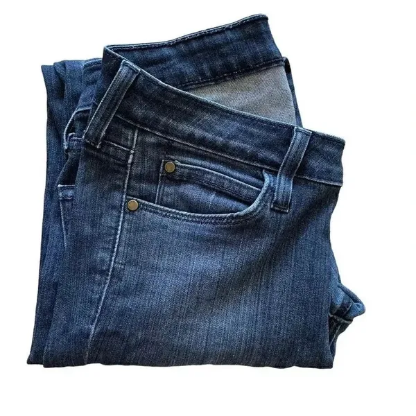 Just Black Mid Rise Blue Soft Skinny Denim Women’s Minimalist Jeans SZ 26 # 1543 - Image 7