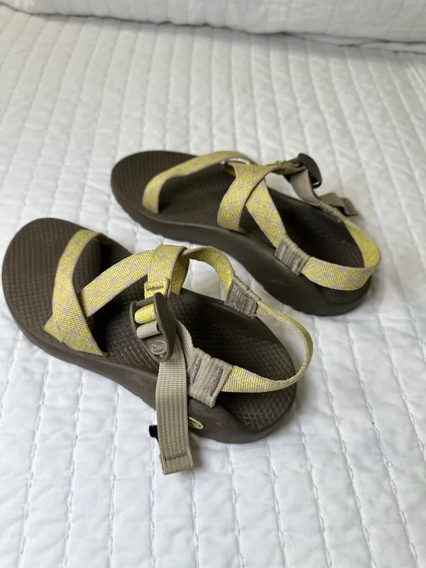 Chacos Z1 Classic Florence Yellow Sandals Women’s Size 7 Hiking Trail Outdoor - Image 3
