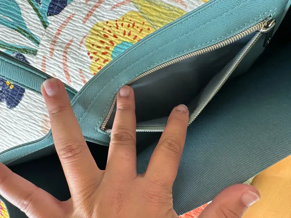 Ted Baker Blue Tote Bag - Image 7
