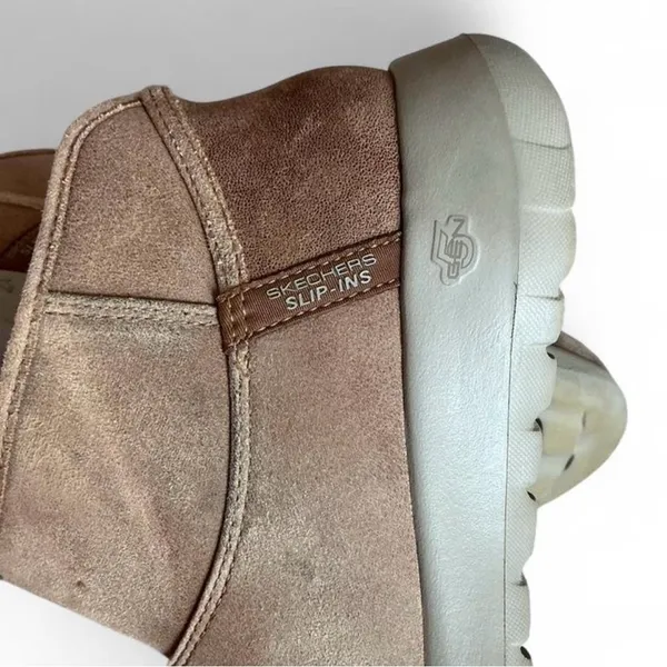 SKECHERS Women's Slip-ins On-the-GO Joy Boots Shoes, Chestnut, 6.5 US - Image 10