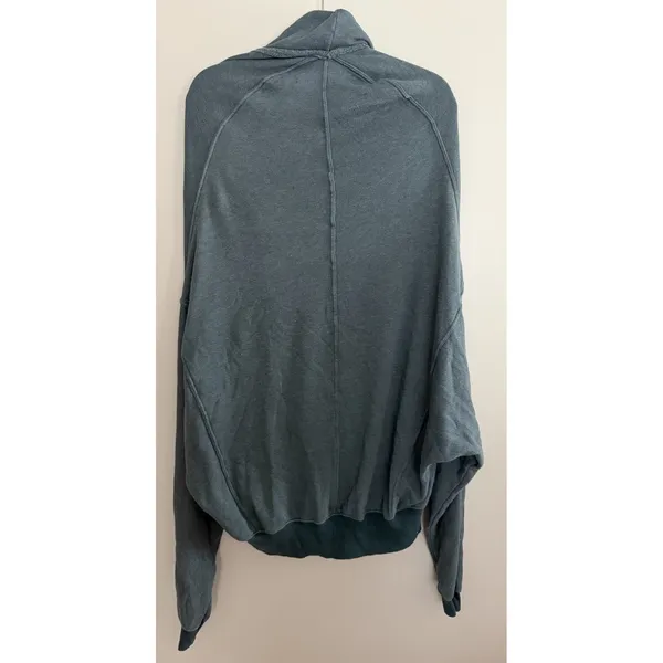 We The Free Oversized Half-Zip Green Women's Size Medium - Image 2