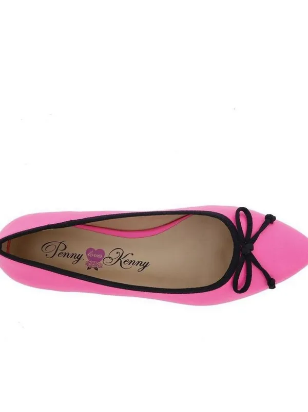 Penny Loves Kenny Attack Pink Ballet Flats - Image 5
