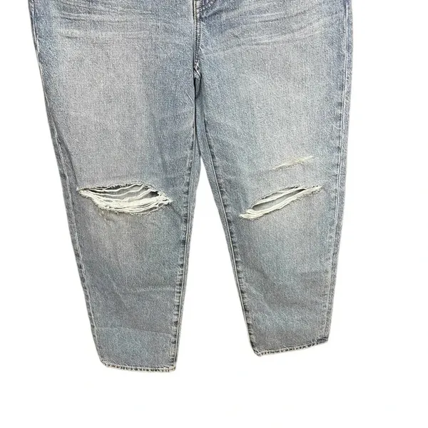 Madewell The Dadjean Destroyed‎ Edition Jeans Dustin Wash Size 27 - Image 5
