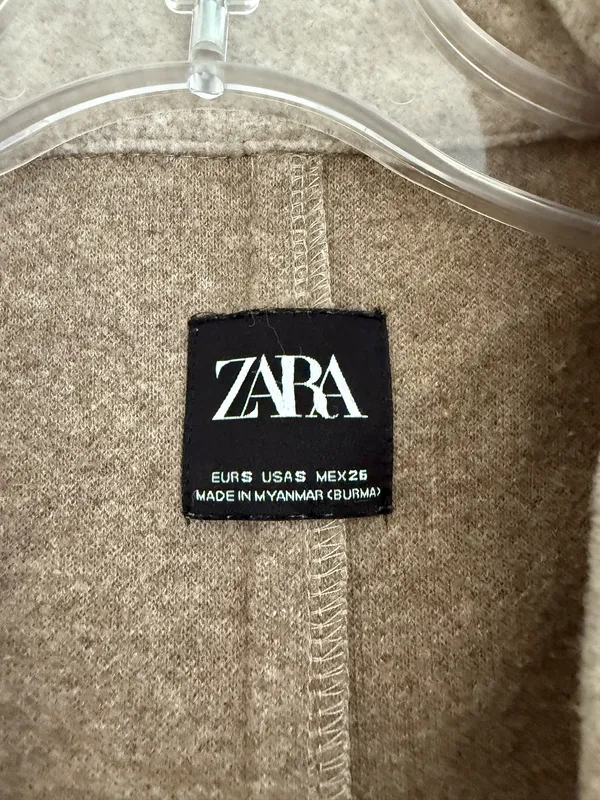 Zara soft long coat - Image 4