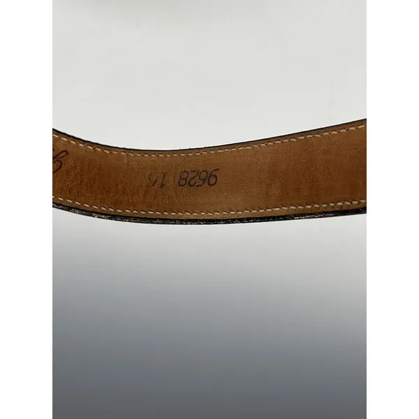 Janie Fricke Collection by circle Y Leather SM‎ Belt Vintage 80's Rodeo Snake - Image 4
