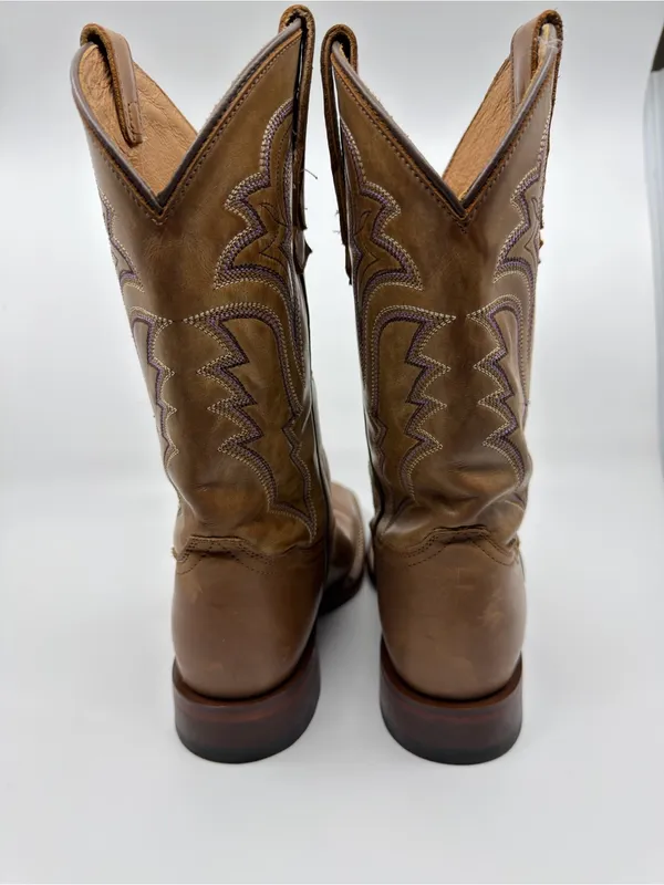 Shyanne Women'S Jeannie Western Boots - Broad Square Toe Sz 7 - Image 3
