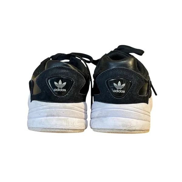 Adidas Falcon Women's Black Low Top Lace Up Athletic Running Sneakers Shoes Sz 9 - Image 3