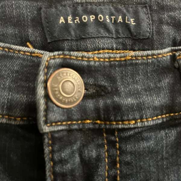 Aeropostale Bootcut Jeans Dark Wash Women's Size 10‎ Regular - Image 8