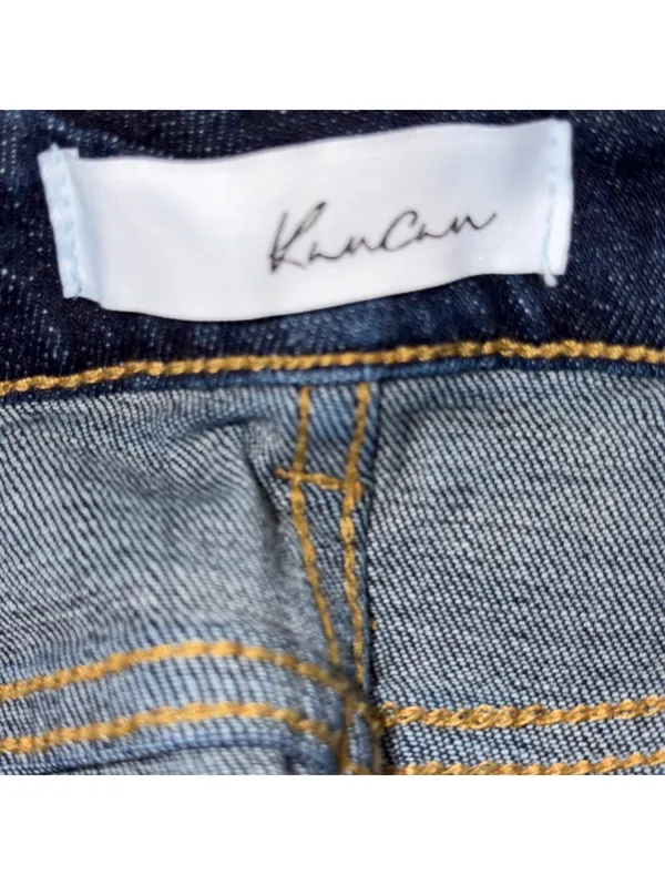 KanCan Distressed Denim Shorts Medium Frayed Hem - Image 8