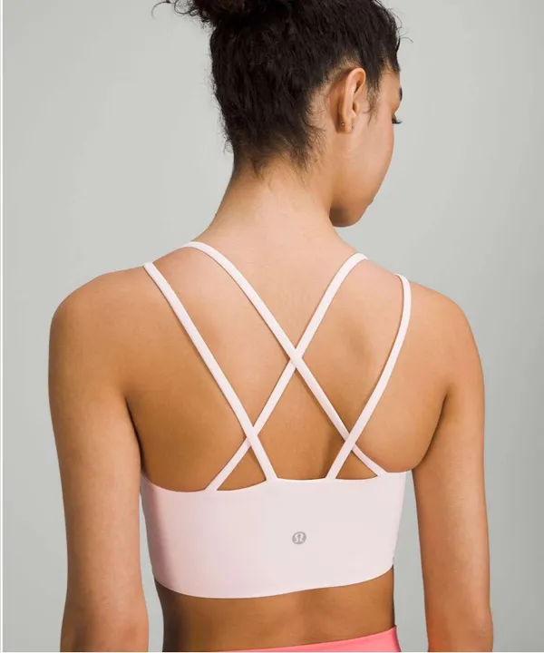Lululemon Like A Cloud Longline Bra🍓☁️ - Image 3